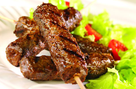 These grilled DIY kofte kebabs are easy to make and packed with flavour