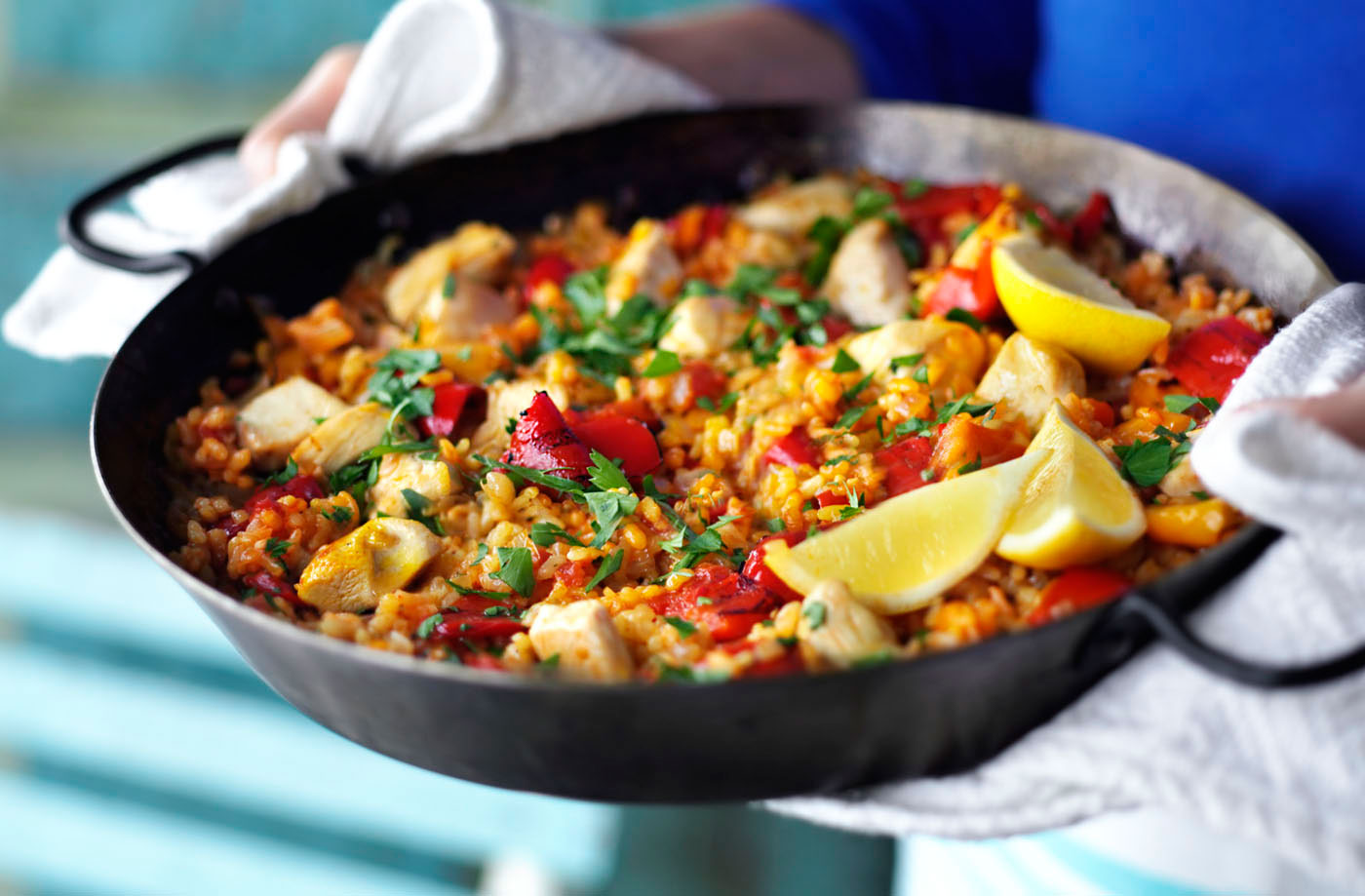 Classic paella recipe