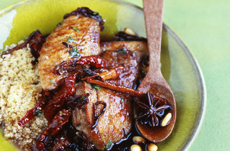 A tagine is a perfect dish for a group of people or a dinner party, delicious every time