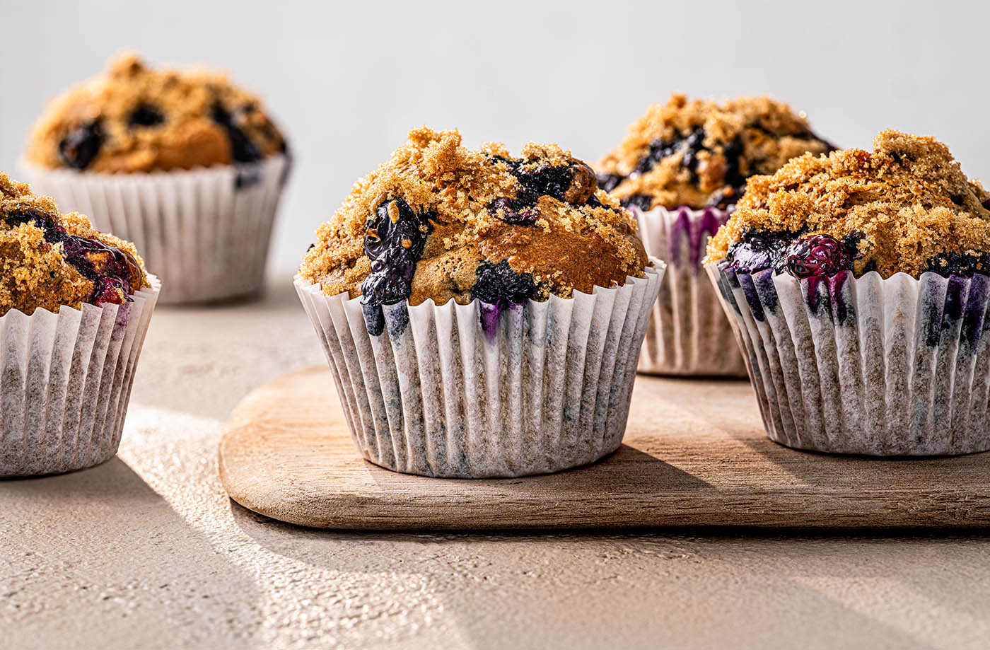 Blueberry bran muffins recipe