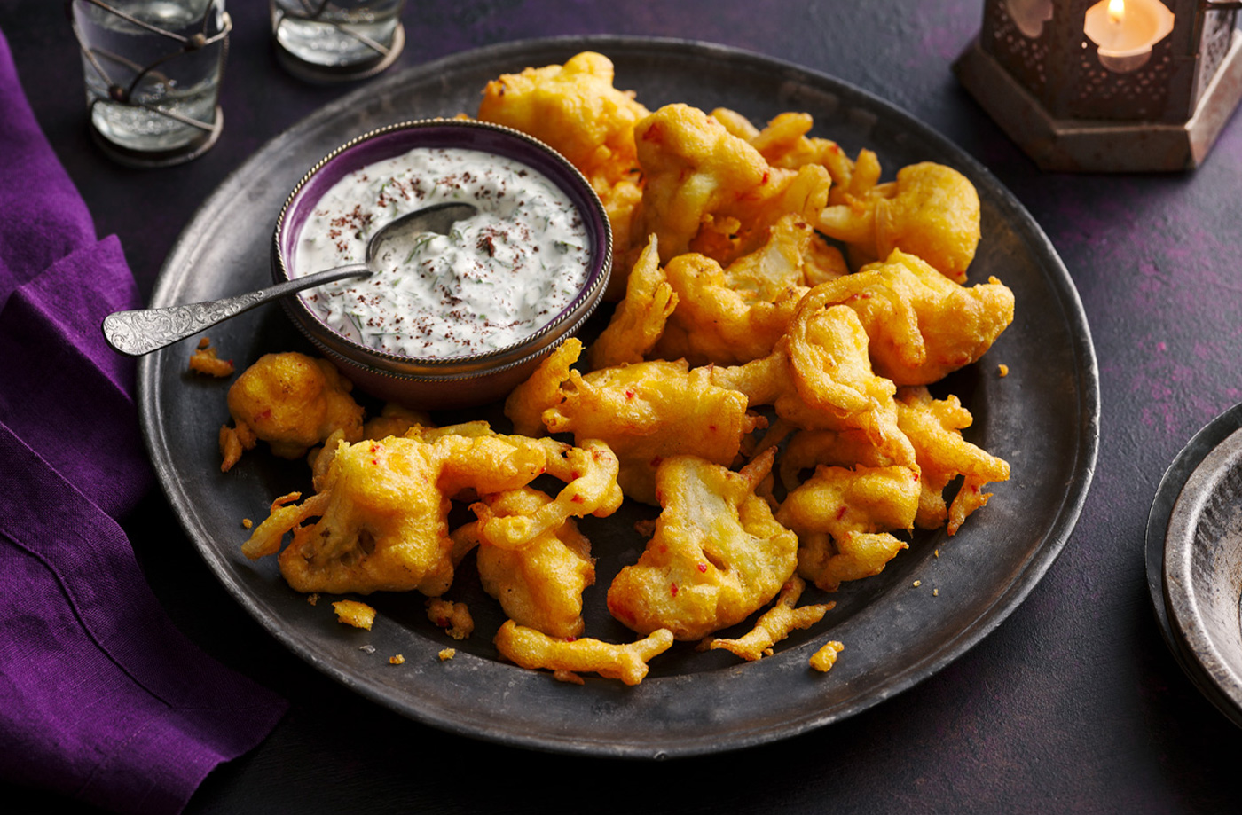 Cauliflower pakoras recipe