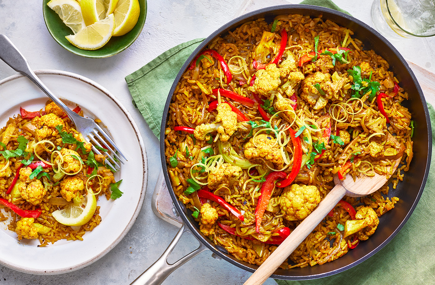 Cauliflower biryani recipe