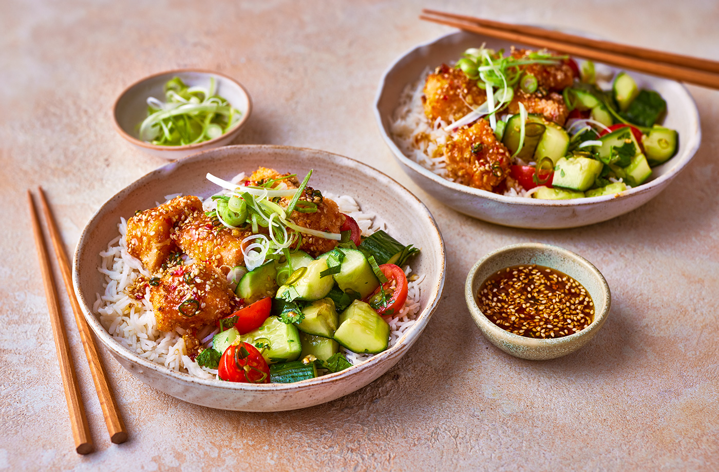Air-fryer firecracker salmon bites recipe