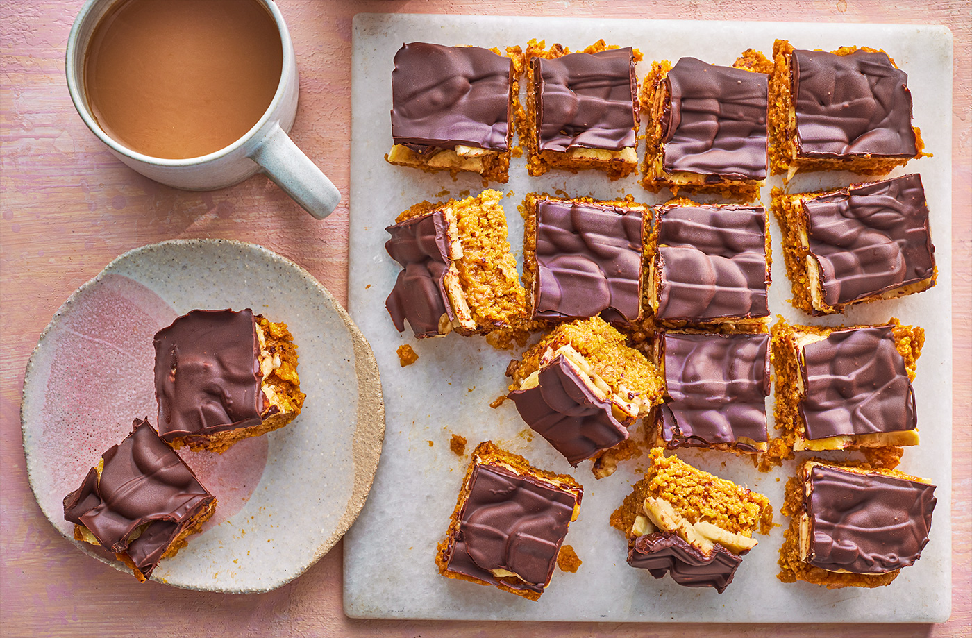 Banana peanut cornflake bars recipe