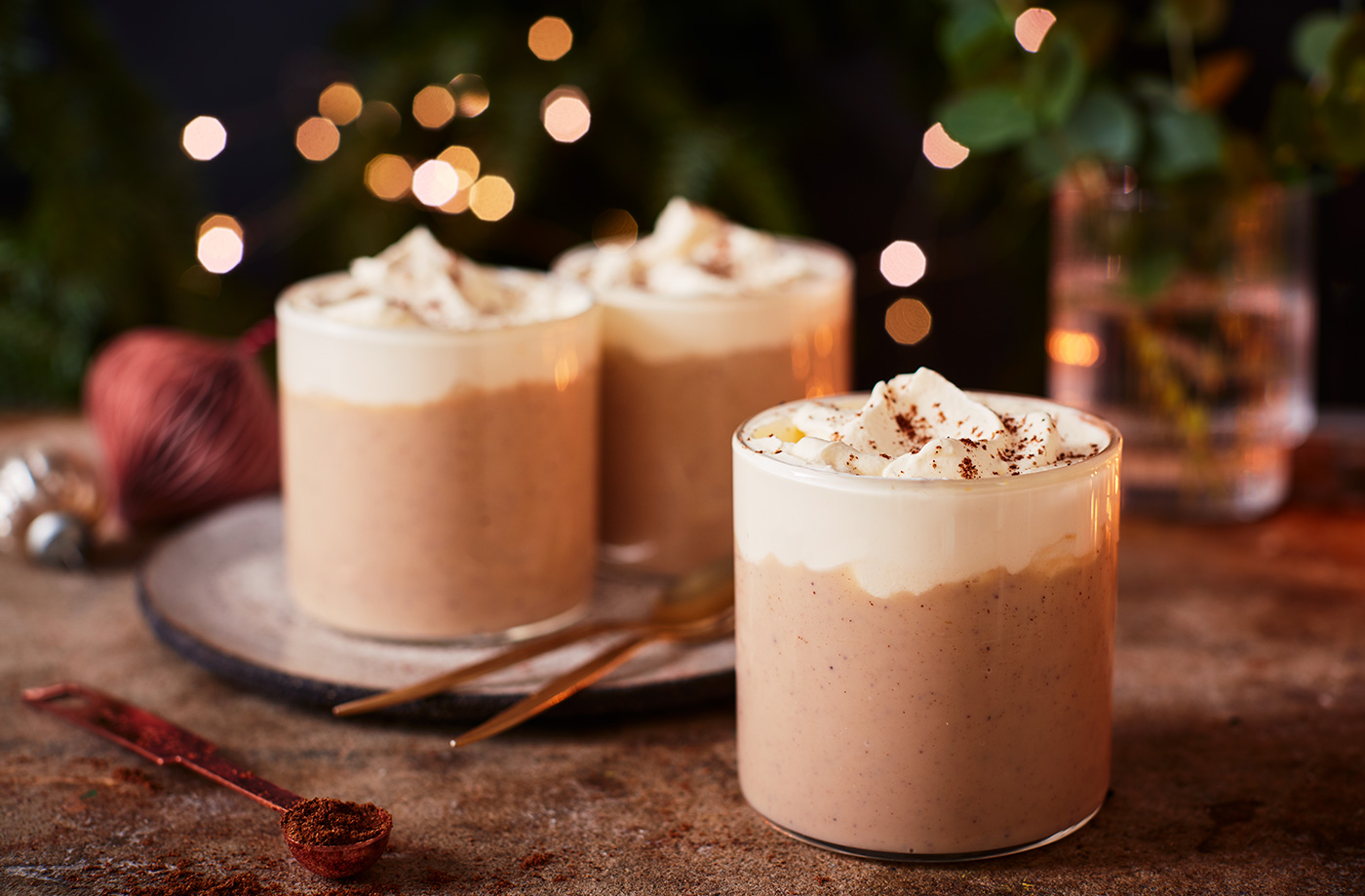 Gingerbread latte puddings recipe
