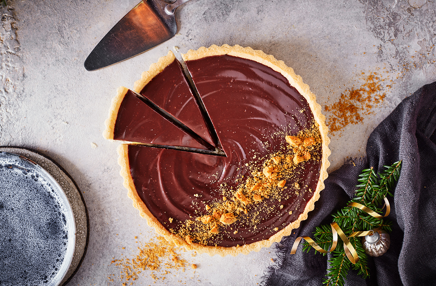 Gingerbread latte tart recipe