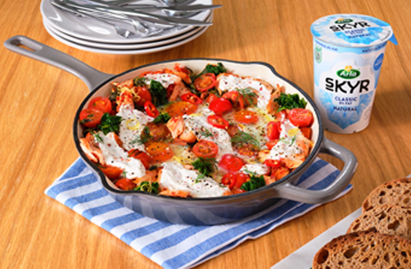 Anna's 'adventurous' baked eggs recipe