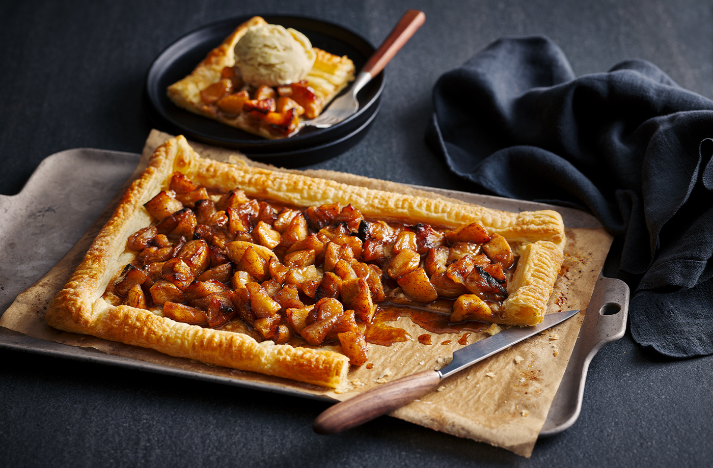 Apple puff tart recipe