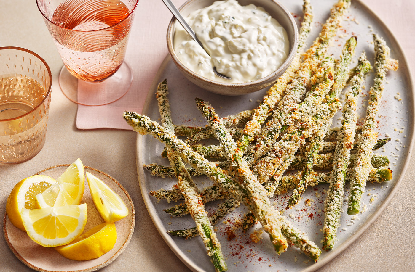 Asparagus 'fries' recipe