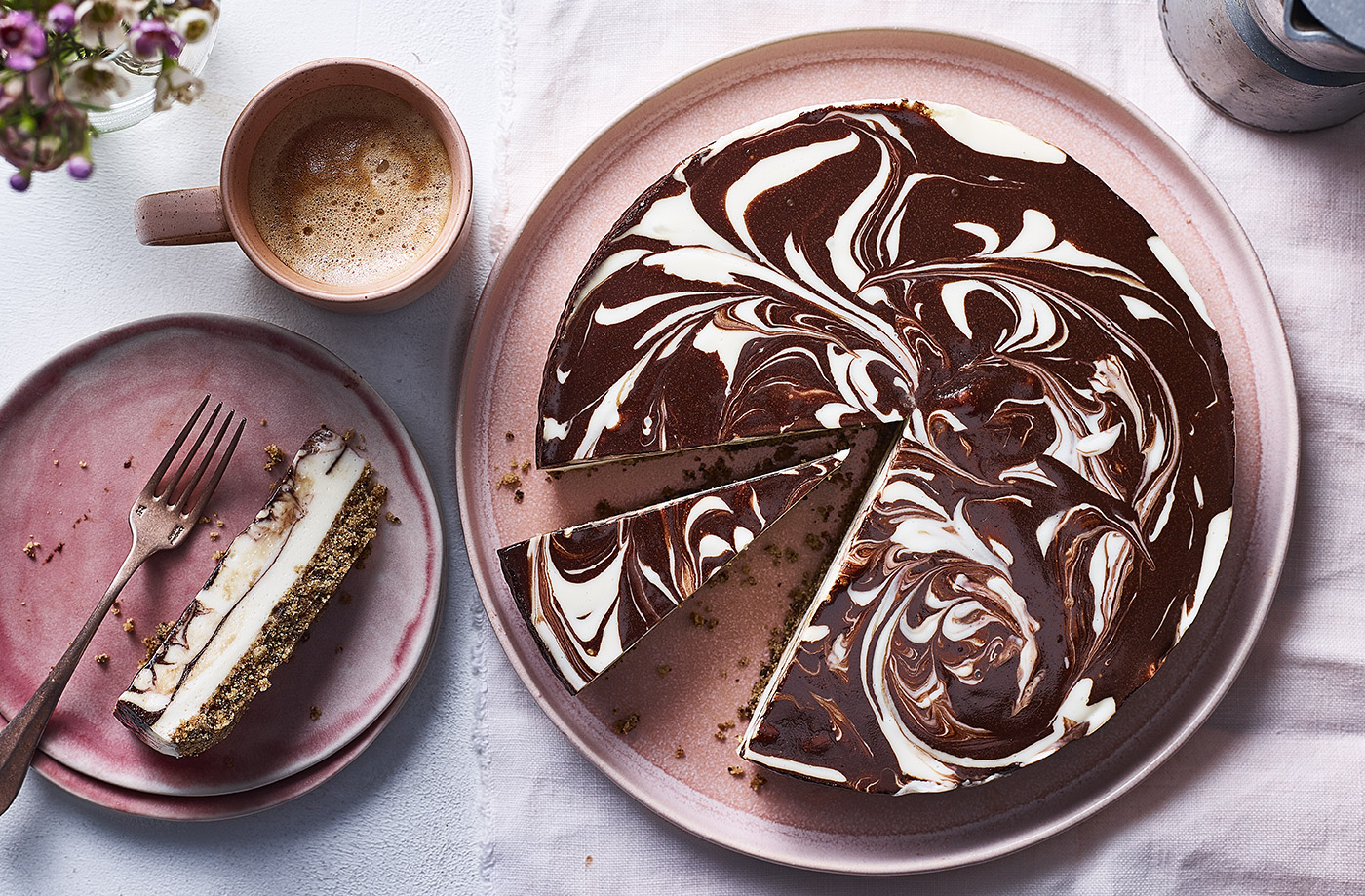 Vietnamese coffee-inspired cheesecake recipe