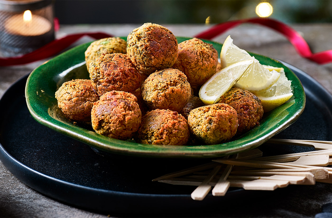 Baked falafel bites recipe
