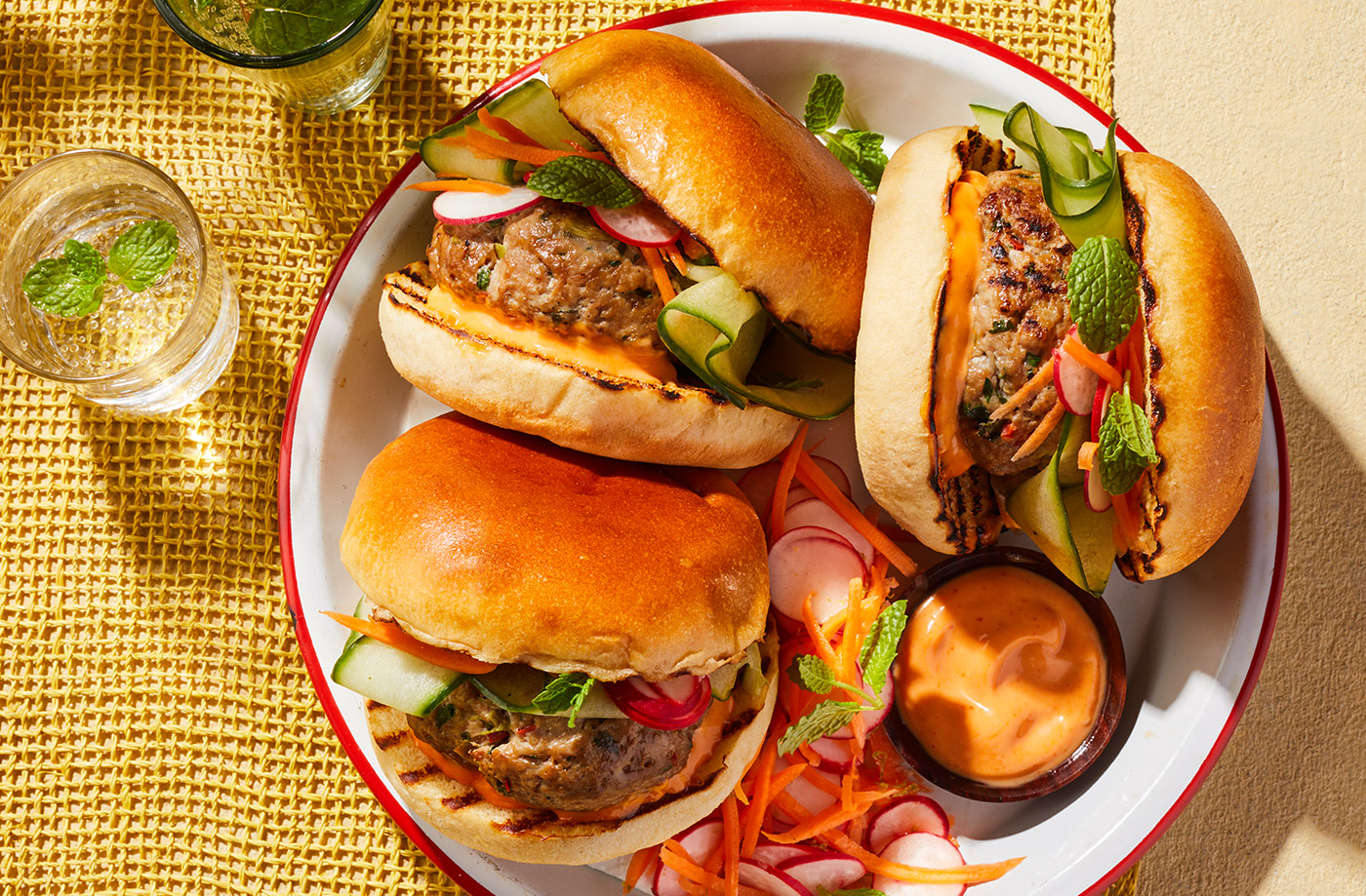 Bánh mì burgers recipe