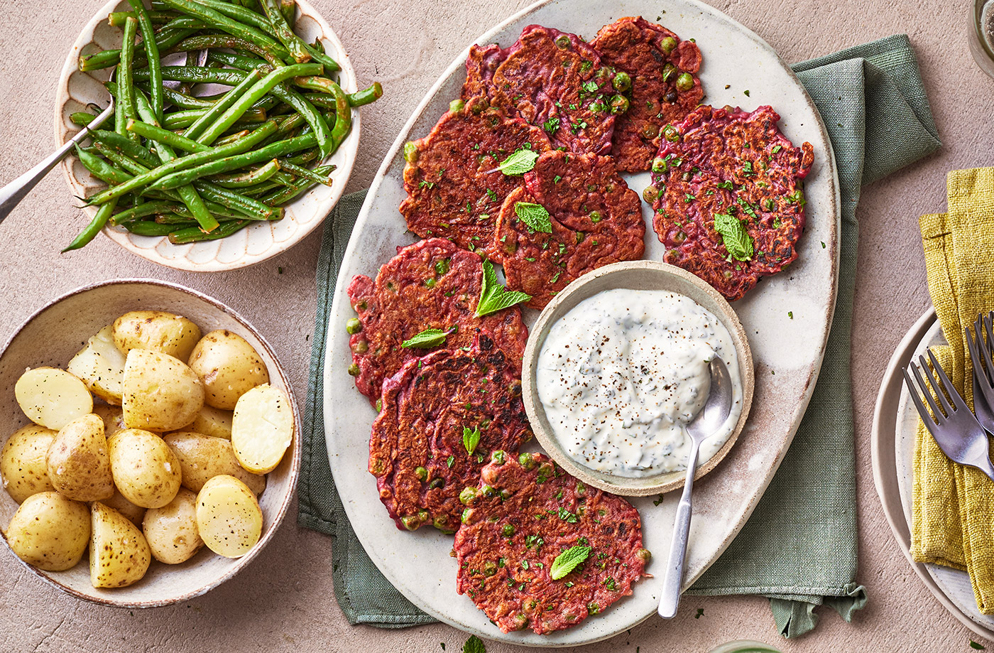 Beetroot fritters recipe