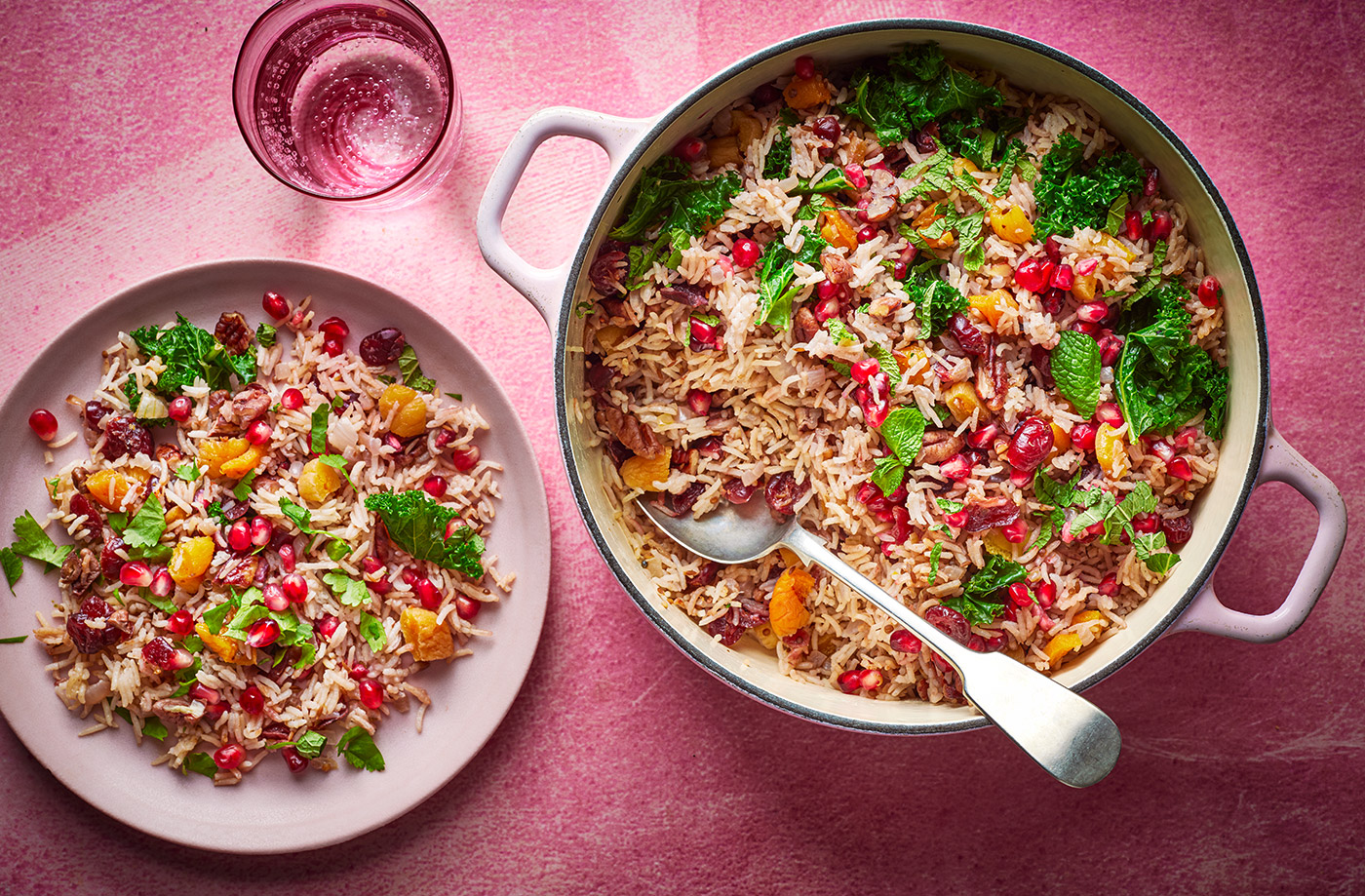 Bejewelled baked rice recipe