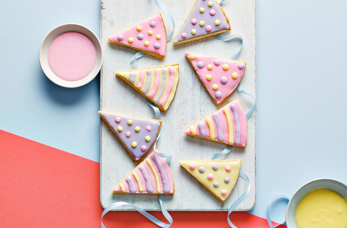Shortbread bunting biscuits recipe