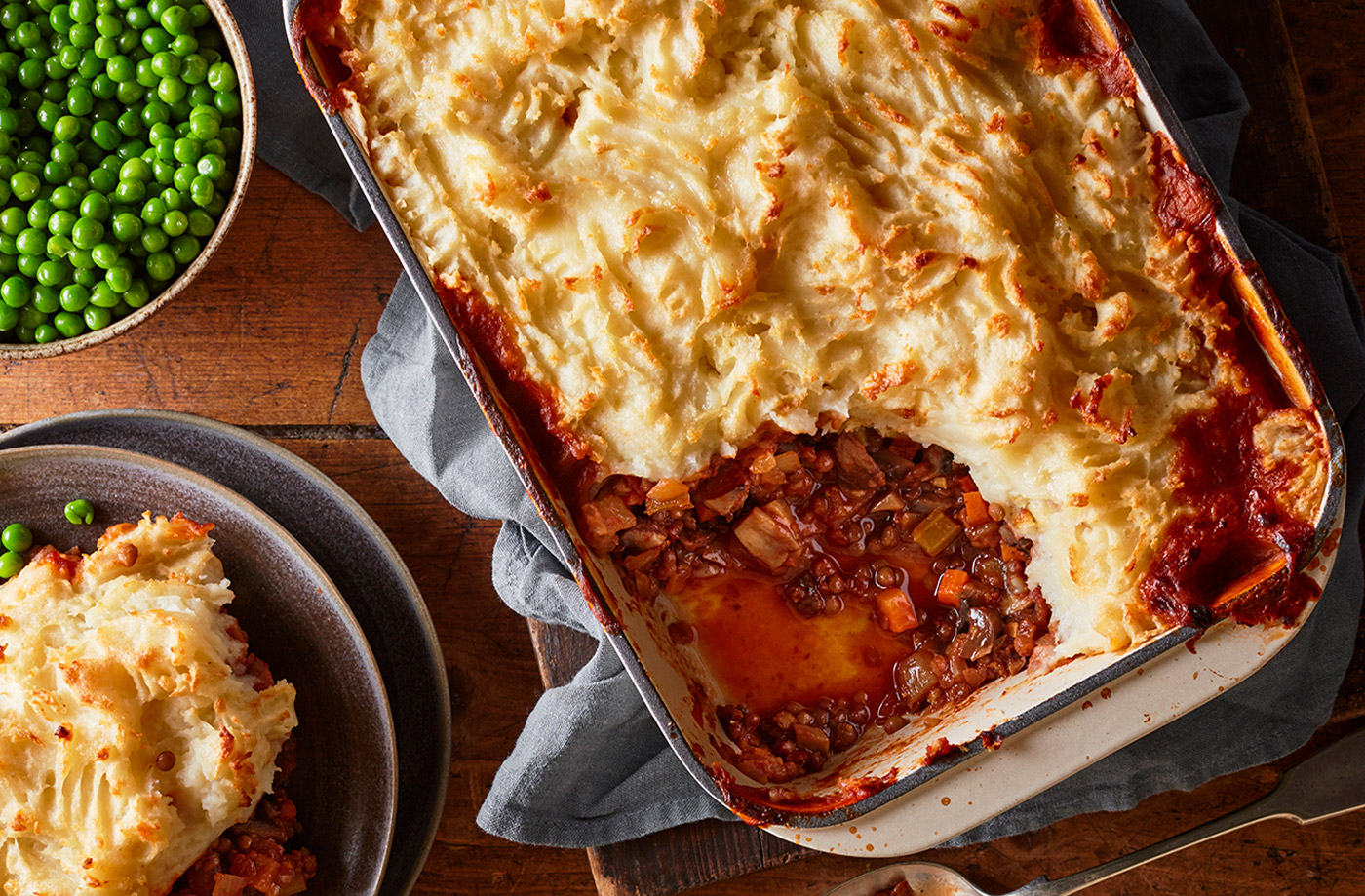 Cajun-spiced vegan cottage pie  recipe