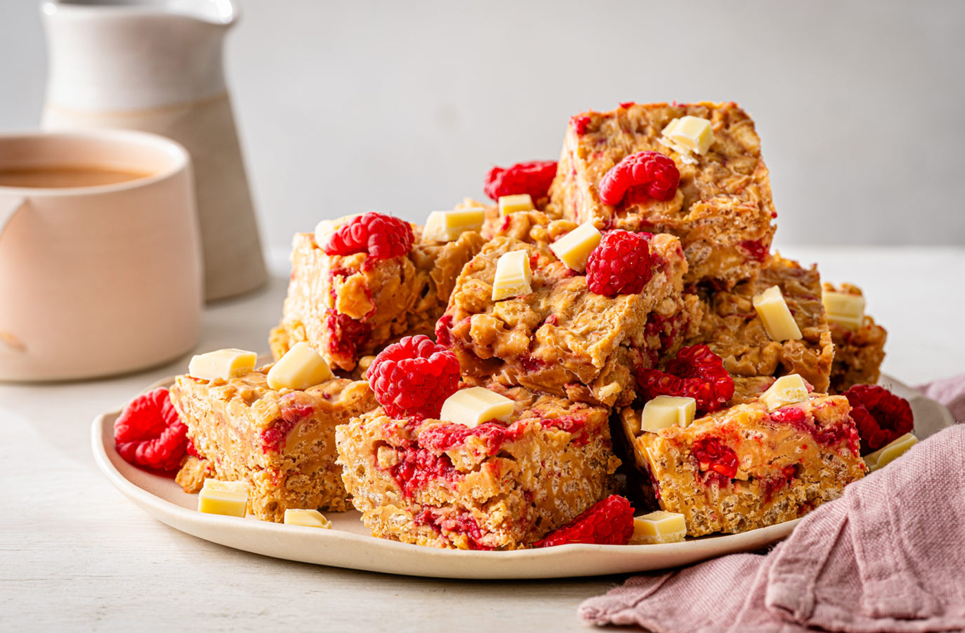 Caramelised biscuit rice crispy bites recipe
