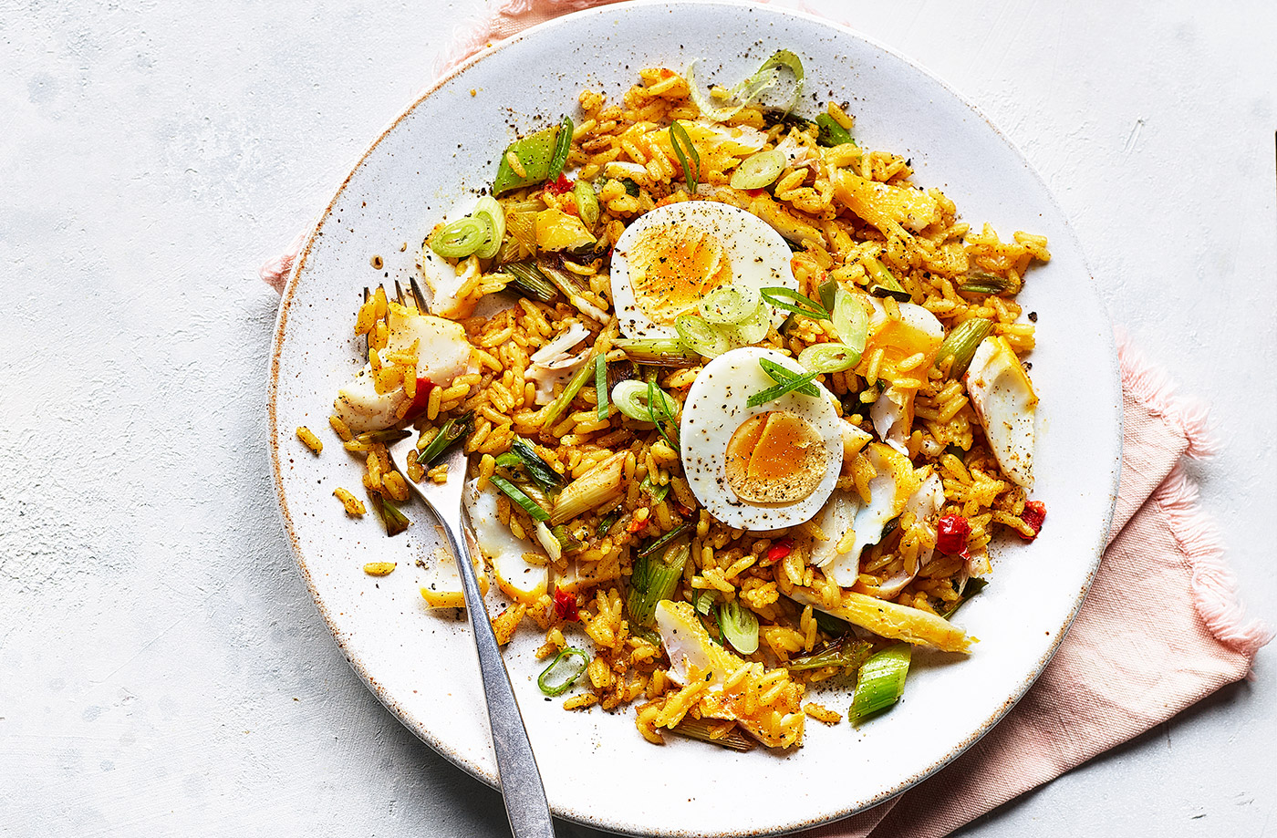 Cheat's kedgeree recipe