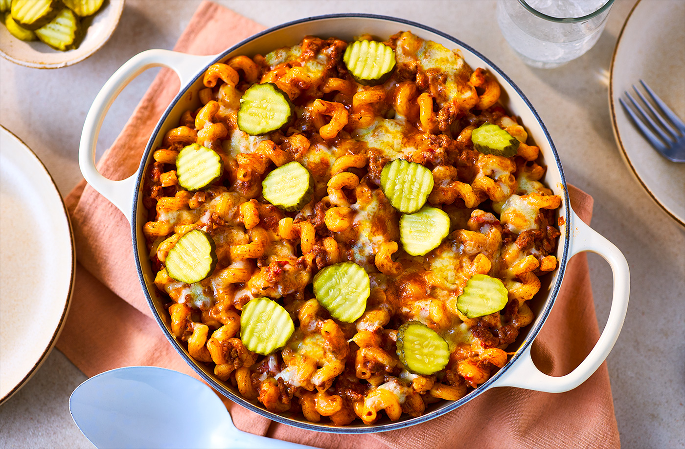 Cheeseburger pasta recipe
