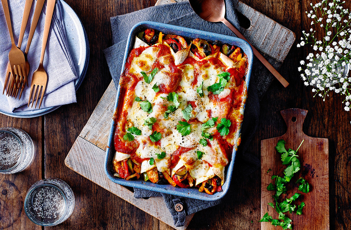 Chicken enchiladas recipe