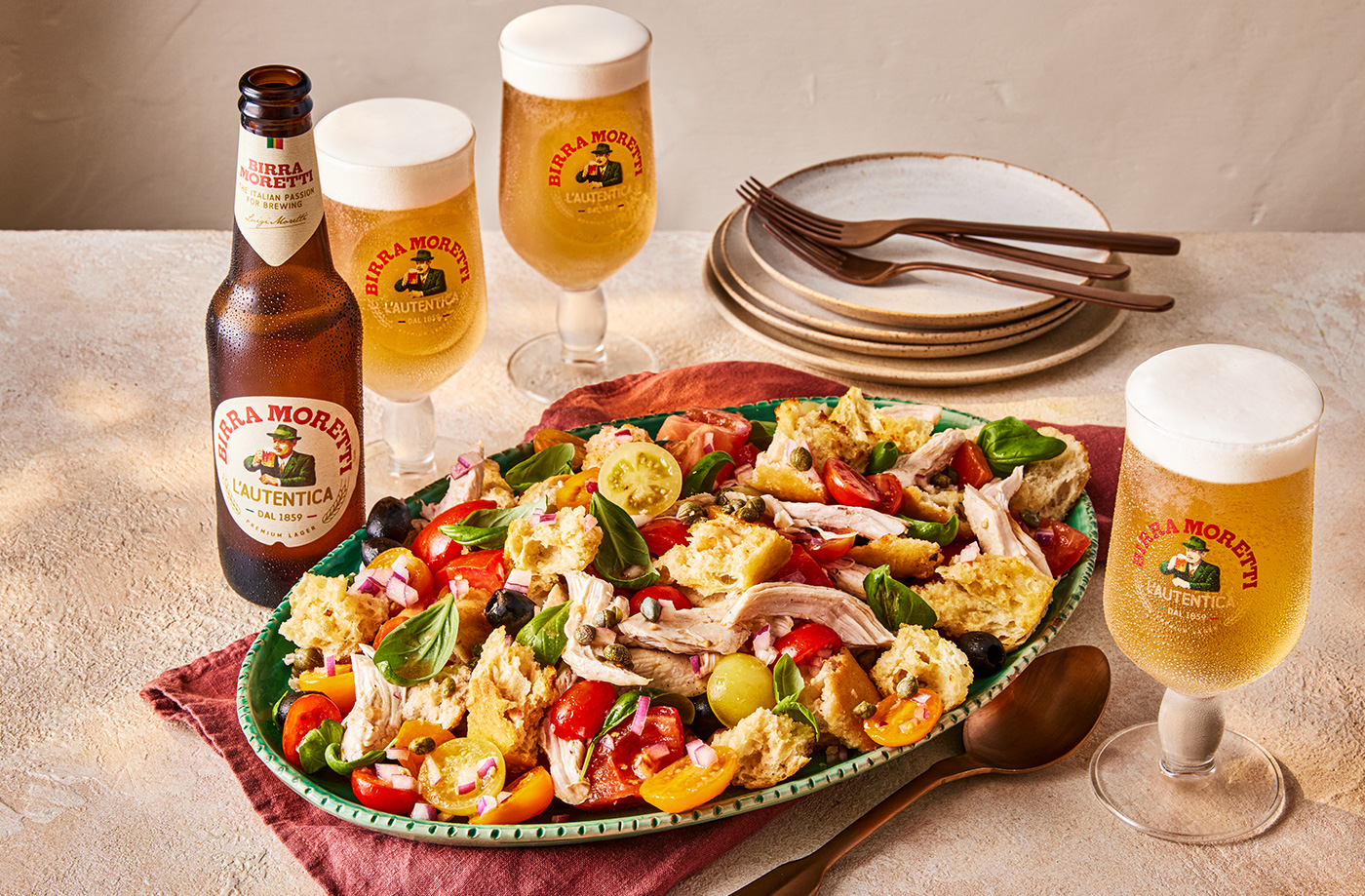 Chicken panzanella recipe