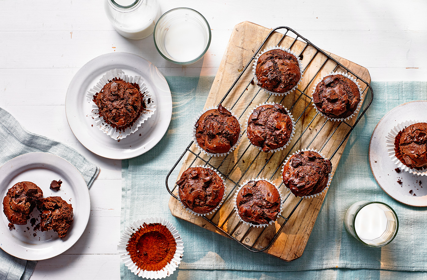 Chocolate muffins recipe