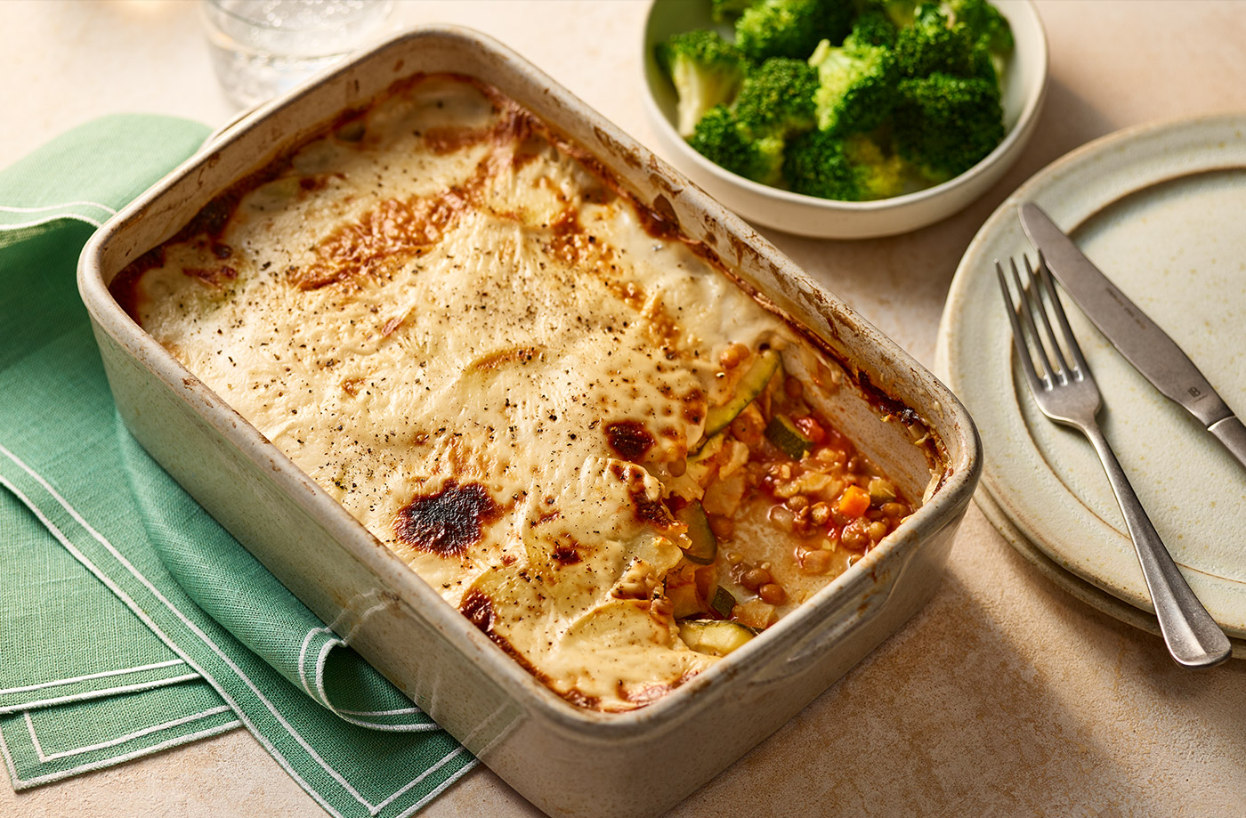 Courgette moussaka recipe
