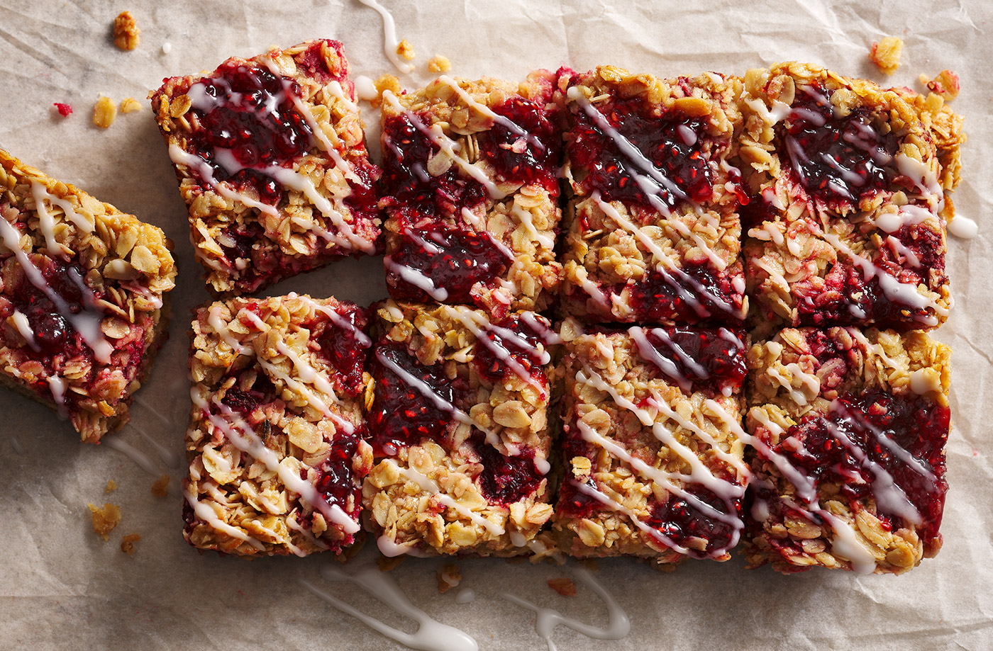 Cranachan flapjacks recipe