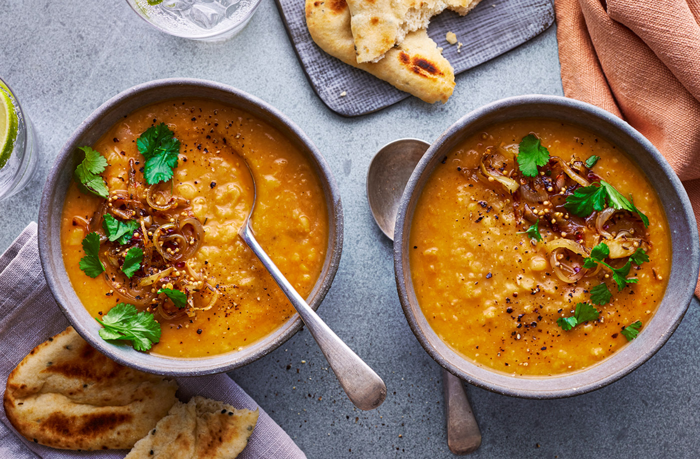 Creamy dhal soup recipe