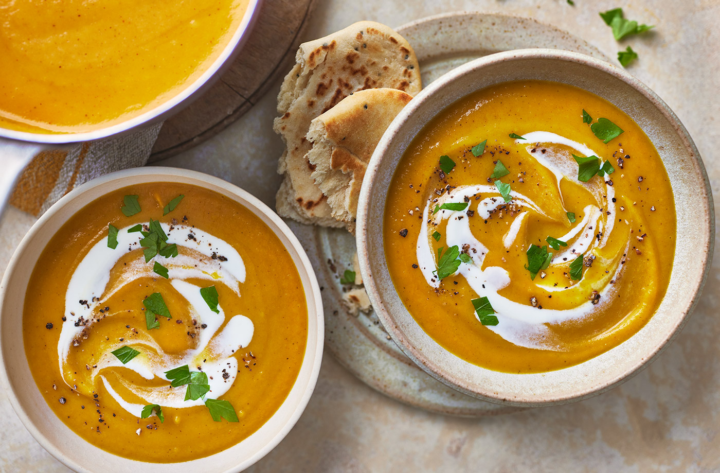 Curried parsnip and carrot soup recipe