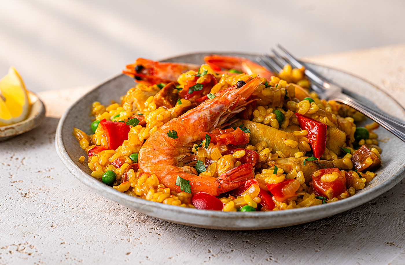 Easy paella recipe