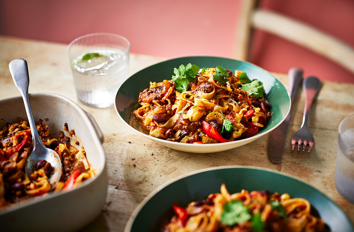 Enchilada pasta bake recipe