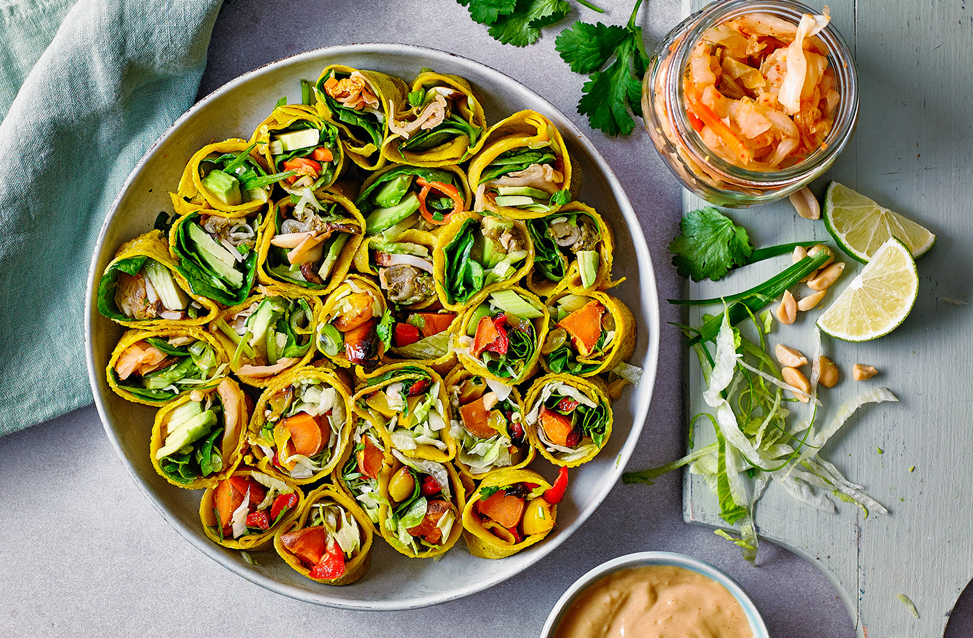Sunshine wraps recipe