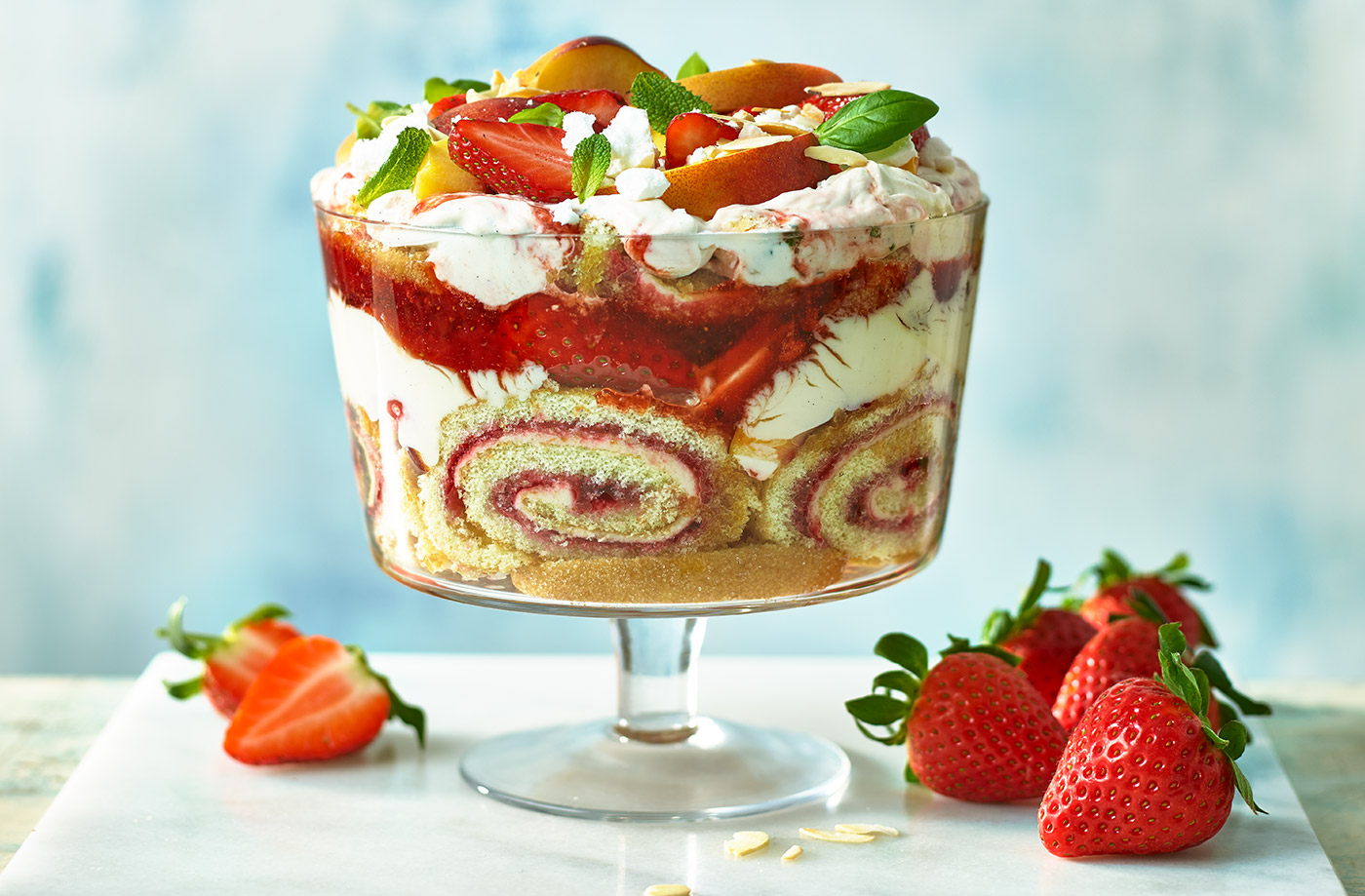 Eton mess summer trifle recipe