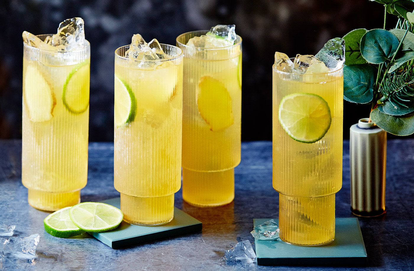 Fiery ginger whisky highball recipe