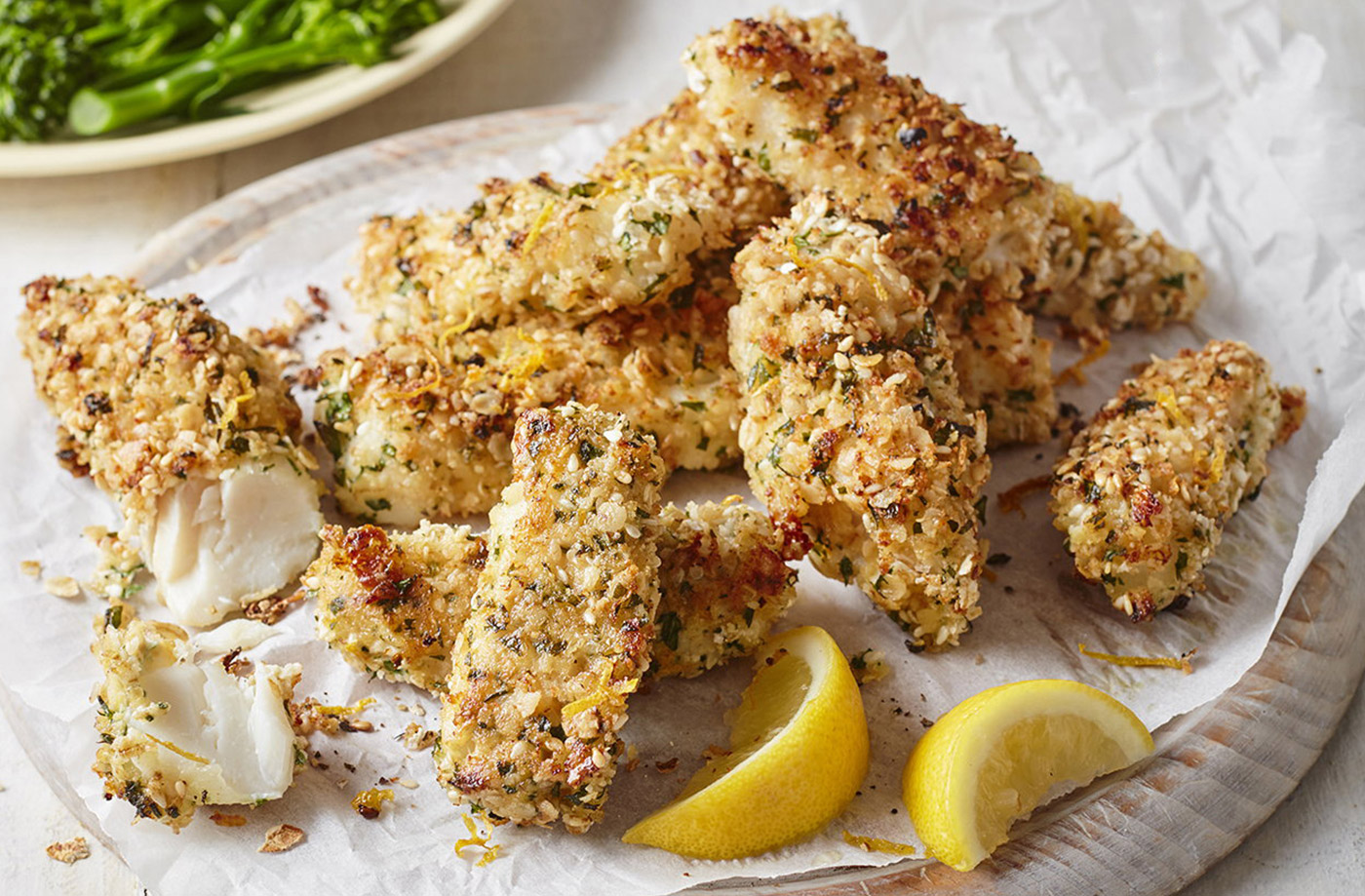 Oaty fish fingers recipe