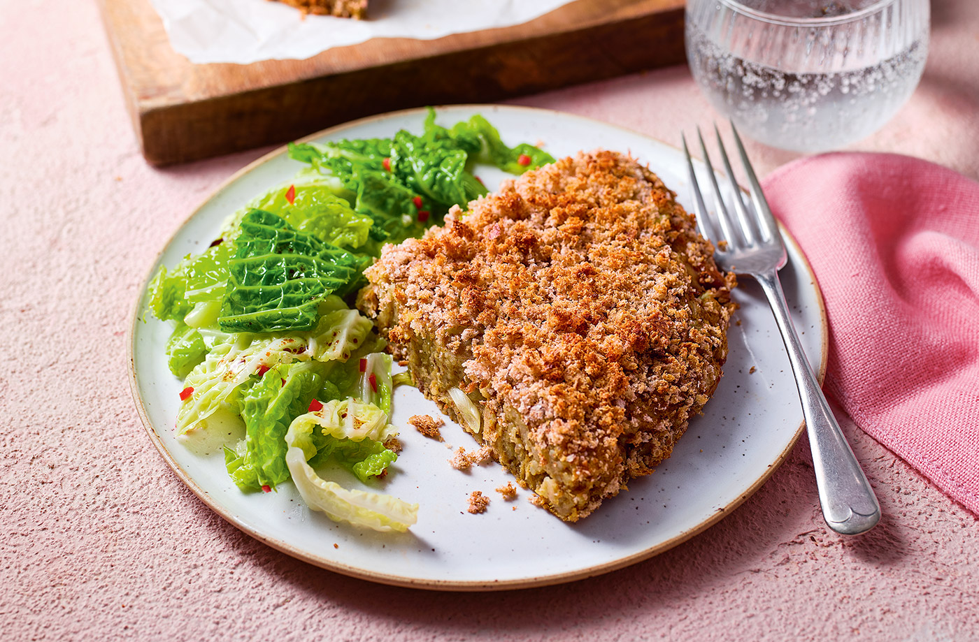 Giant katsu mackerel fishcake recipe