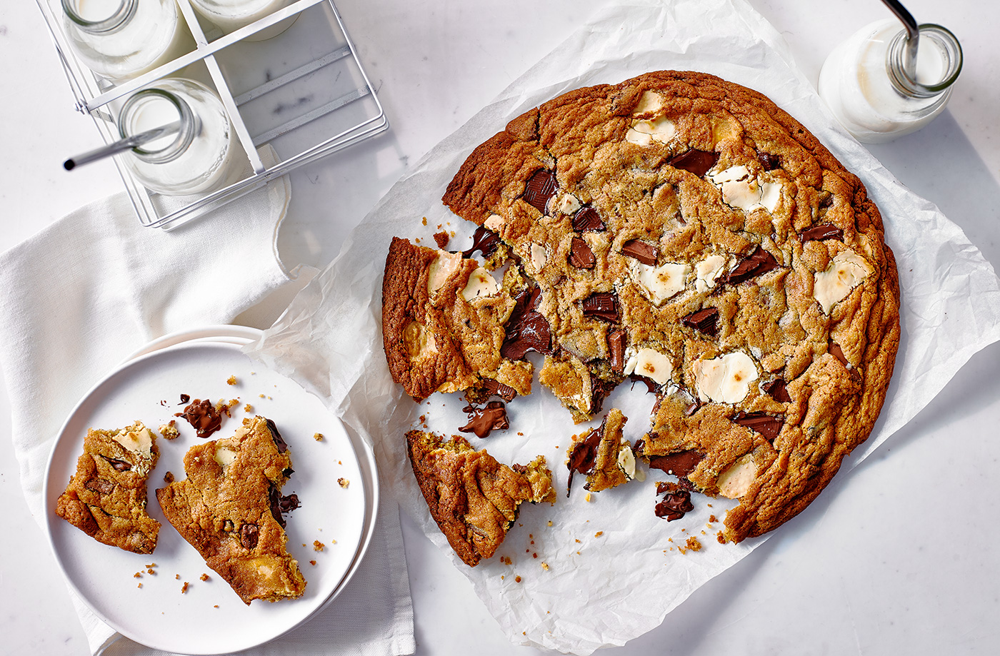 Giant chocolate chip cookie recipe