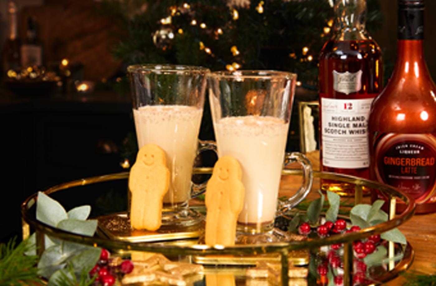 Gingerbread (s)nog under the mistletoe recipe