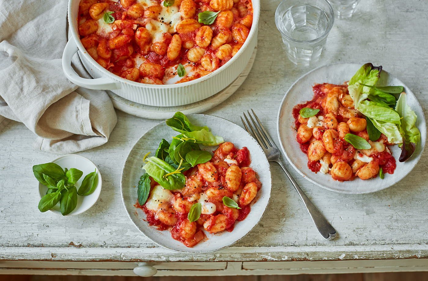 Mediterranean gnocchi bake recipe