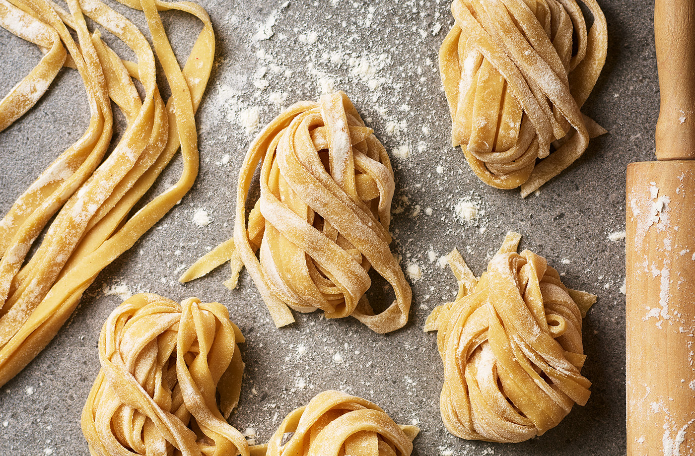 Homemade tagliatelle recipe