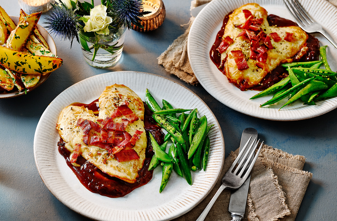 Heart-shaped hunter's chicken recipe