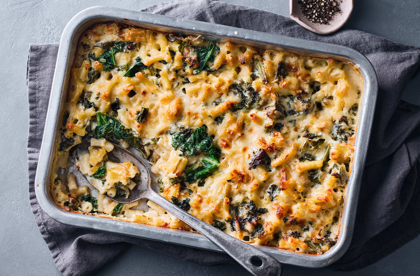 Kale mac 'n' cheese recipe