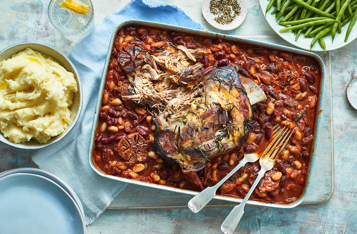 Slow-cooked shoulder of lamb recipe