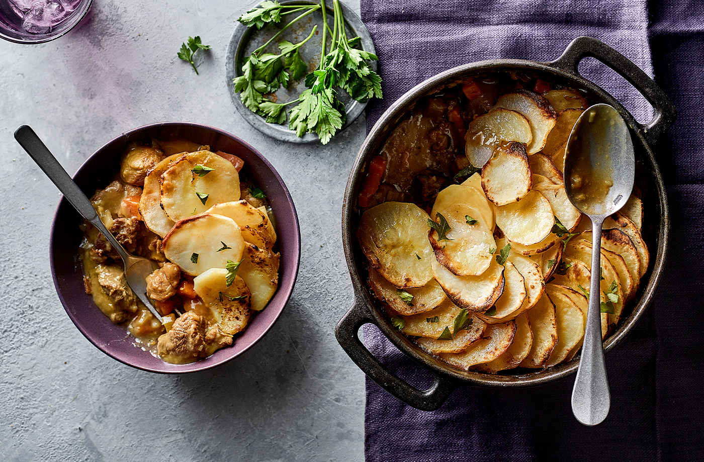 Spiced lamb hotpot recipe