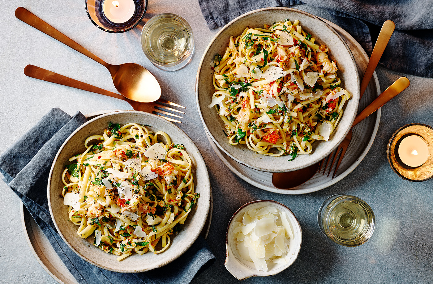 Lobster pasta recipe