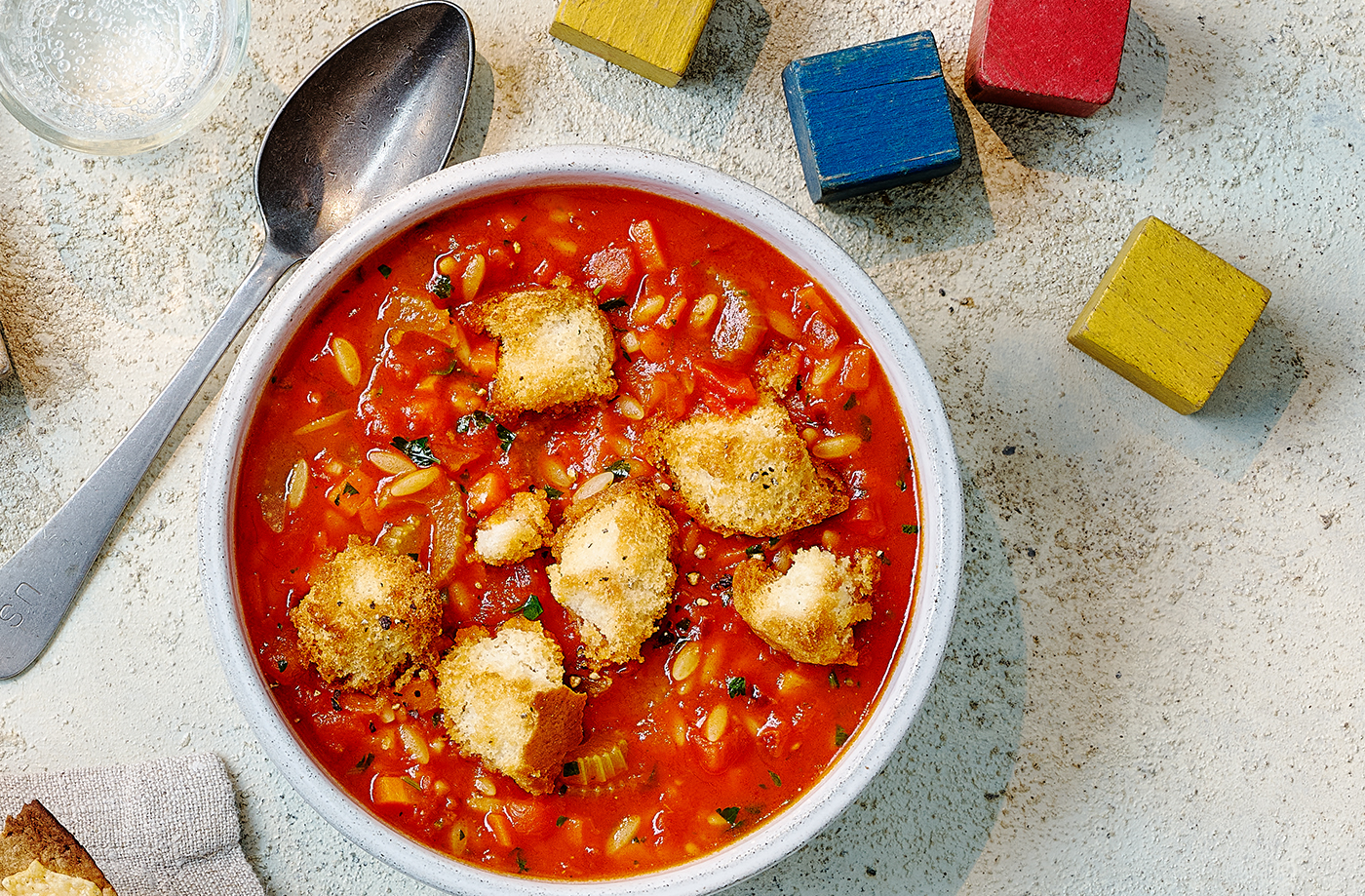 Quick orzo minestrone recipe