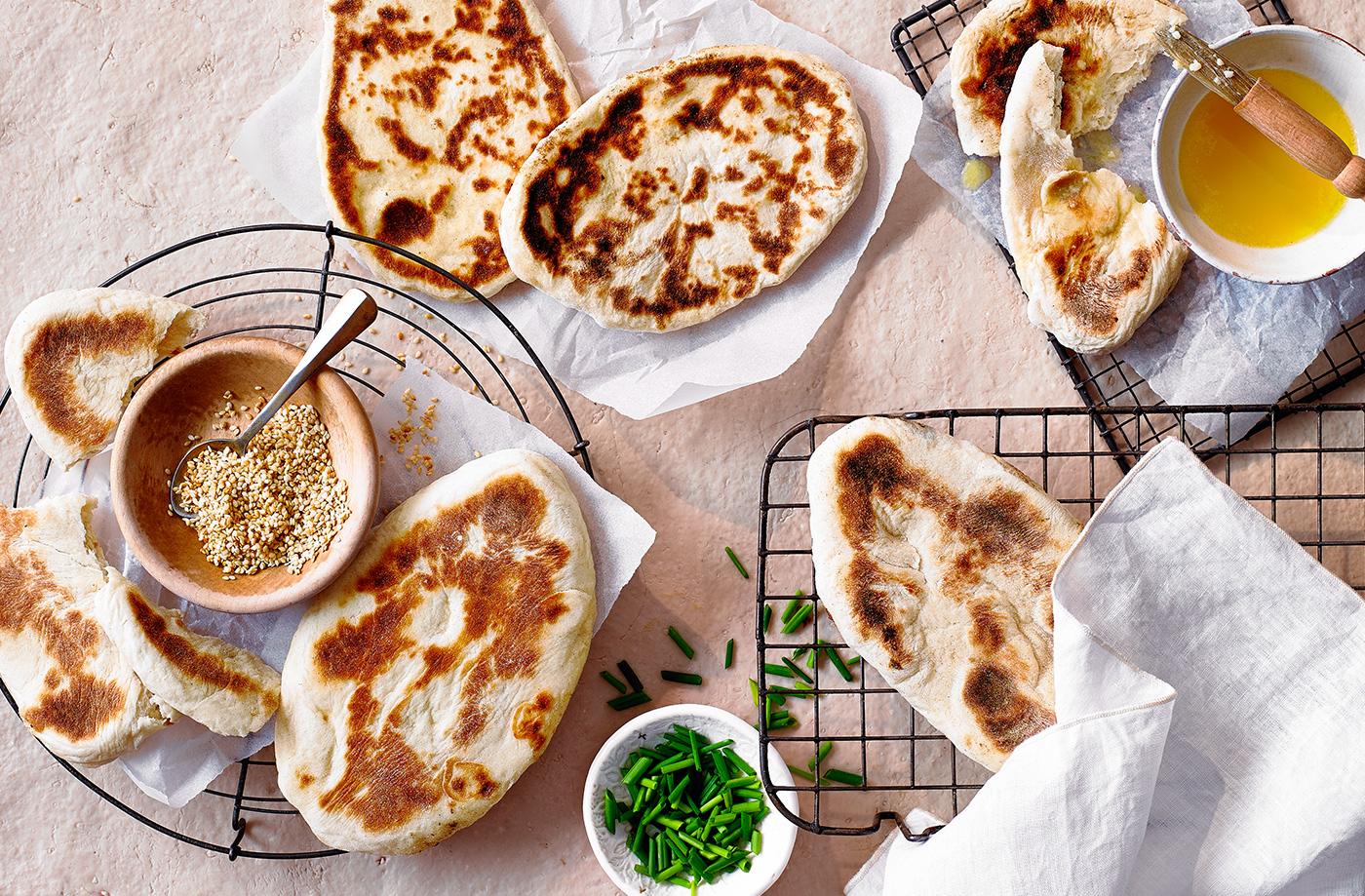 Easy naan bread recipe