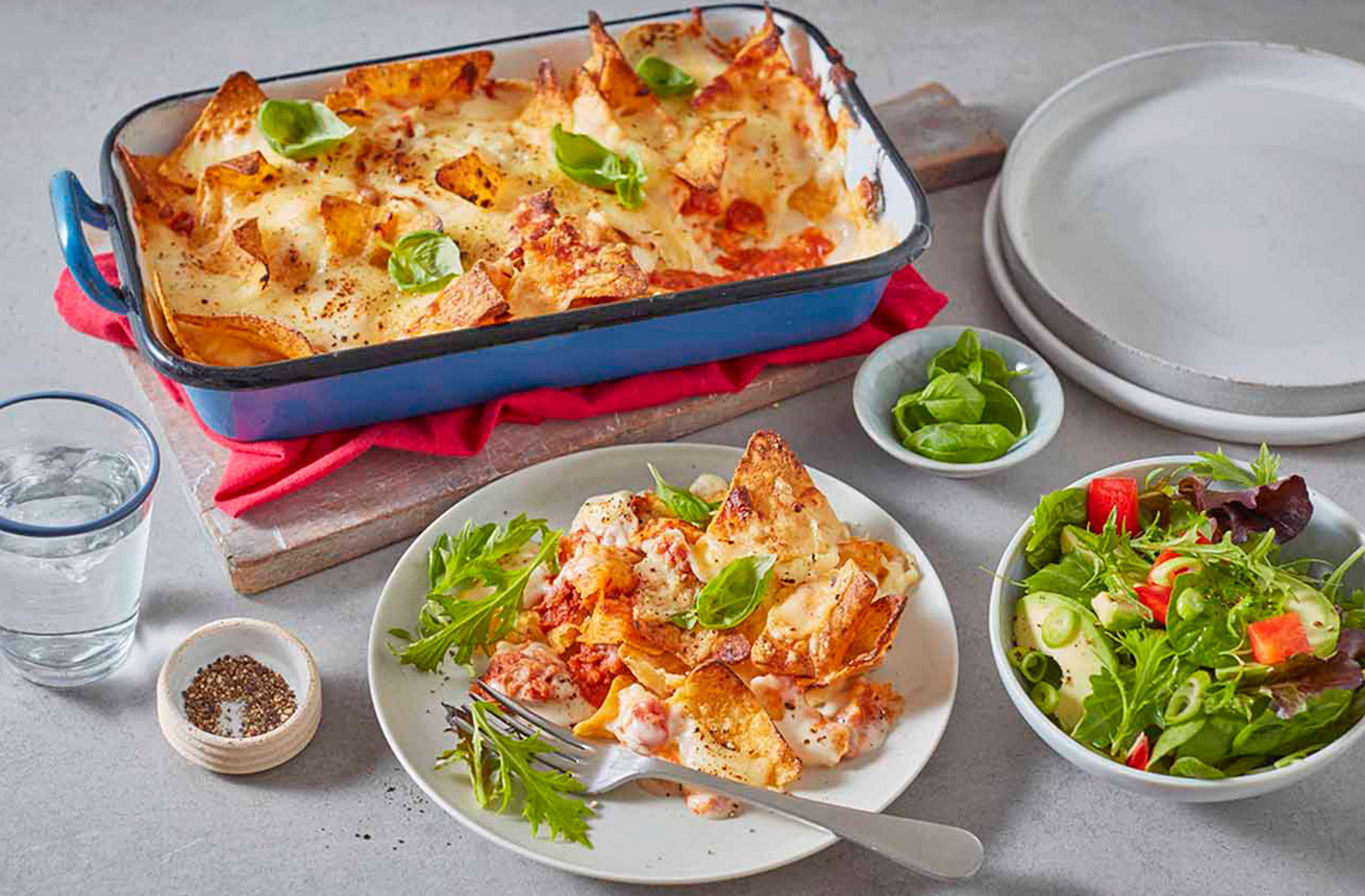 Nacho lasagne recipe