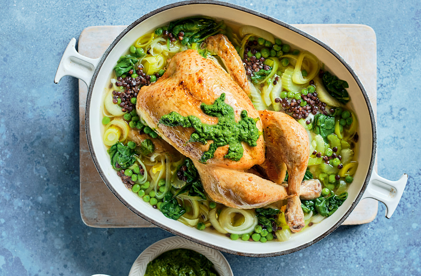 One-pot pistou chicken recipe